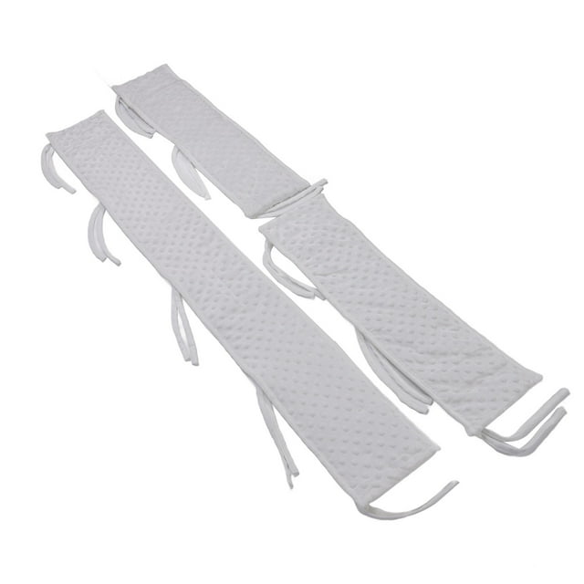 Forro Para Cuna De Bebé, Parachoques De Riel Para Cama De Bebé De Tela De Terciopelo De Burbujas Para Cunas De Tamaño Completo, Protector De Borde De Cuna Para Lados