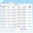 thumbnail image 3 of hengsof Girls' Long Sleeve Ballet Leotard Solid Color V Neck Mesh Bodysuit Dance Gymnastics Leotard Suitable for Girls Aged 3-15, 3 of 6