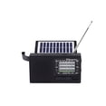 thumbnail image 1 of Radio Portátil Am y FM Bluetooth, Utiliza 2 Pilas AA, con Bocina Altavoz, con Antena Ajustable con Banda Panel Solar, 1 of 3