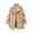 Khaki, variant on Girl's Rain Jackets Lightweight Waterproof Trench Coat Raincoats for Kids Teen Windbreaker Peacoat Double Breasted Dress Coat