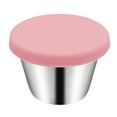 thumbnail image 2 of Visland 50 ml Dipping Sauce Cup Good Sealing Leakproof Convenient Anti-rust Dipping Sauce Portable Reusable Sauce Container with Silicone Lid for Restaurant, 2 of 8