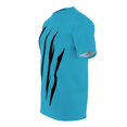 thumbnail image 3 of Effete Feline Claw Marks Scratch Unisex Cut & Sew Tee (AOP), 3 of 7