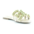 thumbnail image 6 of Sam Edelman Bay Pearl Women's Sandals & Flip Flops Pistachio Size 7 M, 6 of 8