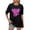 0630S*Black1, variant on Samlisa Womens Short Sleeve Graphic Tees Summer Loose Take Me Back to the 90's Letter Printed Tops Trendy Crew Neck Going out T Shirts 0630S*Black3 XL
