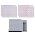 thumbnail image 1 of Uxcell 13pcs Set de Caligrafía China, Paño Mágico de Escritura de Agua Reutilizable de 13*17 pulgadas para Principiantes, 1 of 5