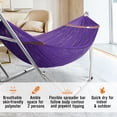 thumbnail image 6 of Tranquillo Adjustable Hammock Stand, Collapsible Camping Hammock and Stand, 650 lbs Capacity Deluxe Double Hammock Stand for 2 Persons, Purple, 6 of 8