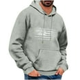 thumbnail image 2 of Styesk Chandails en Molleton pour Hommes Sweat à Capuche Décontracté Imprimé à Manches Longues, 2 of 3