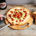 thumbnail image 3 of Unique 12 Inch Wooden Pizza Platter with Triangular Trays for Gatherings, 3 of 8