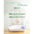 thumbnail image 5 of Momcozy Large Bottle Sterilizer and Dryer, 3 Layers Electric Sterilization Machine for All Baby Bottles & Breast Pump Accessories, 5 of 12