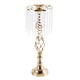 thumbnail image 1 of Candelero elegante Centro de  cónica Adorno medio dorado Zulema  Porta vela, 1 of 7