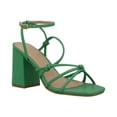 thumbnail image 2 of Zapatillas Casuales de Mujer Tacón Bloque Tiras HEAD OVER HEELS Verde 24, 2 of 5