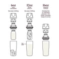thumbnail image 3 of Ceres Chill Demigoddess Mini Breast Milk Chiller Container Stainless Steel Made You Blush Rose Gold 16 oz. 1 ct, 3 of 9