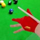 thumbnail image 2 of ZANE01 Snooker Guantes De Billar Elástico Elegante Leopardo Taco Antideslizantes Mano Izquierda Gao Jiahui unisex, 2 of 2