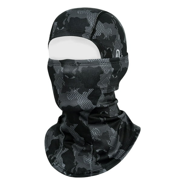 Máscara deportiva cálida para el invierno: tejido polar suave, resistente al viento y al frío, elástica y ajustada, para actividades al aire libre, esquí, running y senderismo