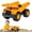 C, variant on Clearence!!Medium Sand Digger Truck with Inertia Drive – Friction Powered Construction Vehicle for Beach and Sandbox – Thick Drop-Resistant Plastic