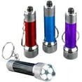 thumbnail image 3 of Llavero con Linterna Kicko Paquete de 12 Colores Surtidos Azul Negro Rojo Morado, 3 of 8