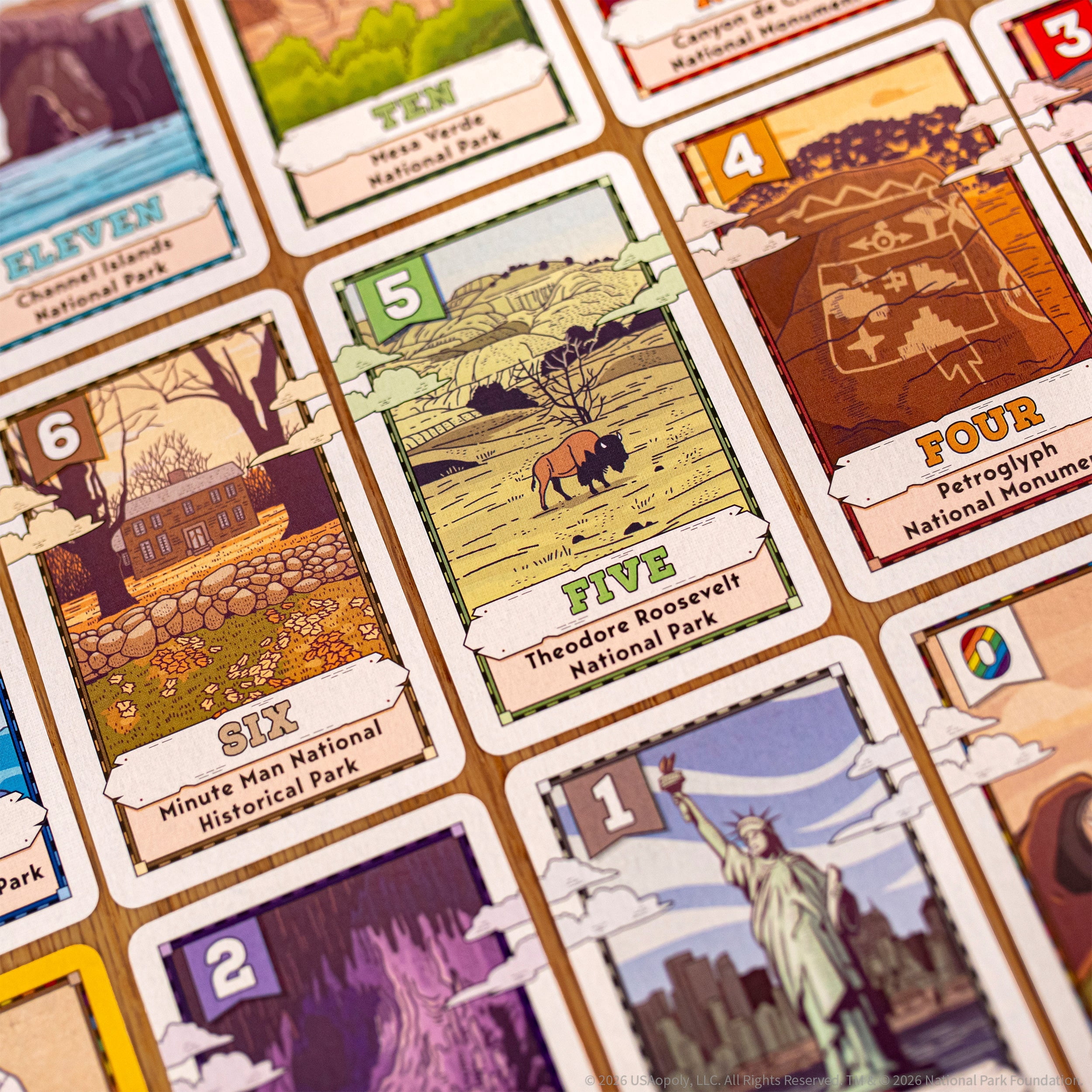 Flip 7®: National Parks Card Game, by The Op Games