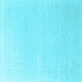 thumbnail image 1 of Ahgly Company Indoor Square Oriental Light Blue Industrial Area Rugs, 8' Square, 1 of 4