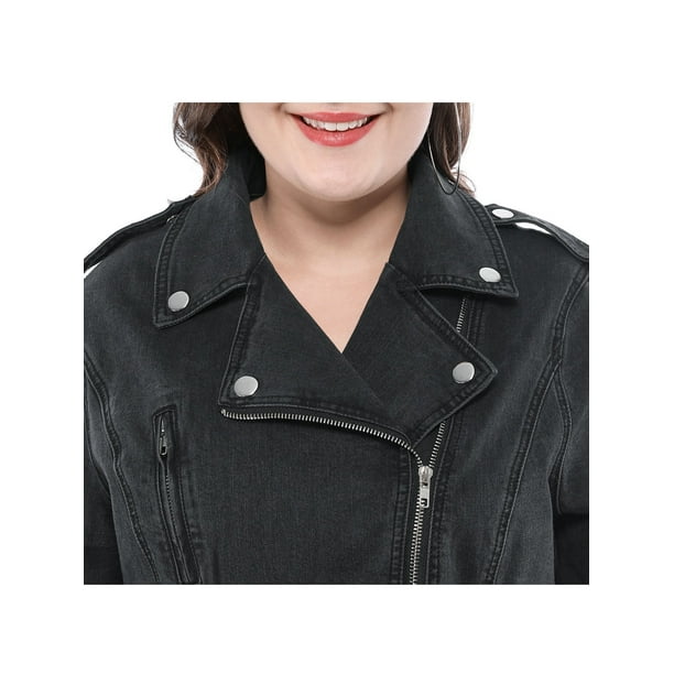 Plus size women's hot sale motorcycle jackets