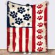 thumbnail image 5 of Patriotic Independence Day Blanket, American Flag Red White Blue Fleece Throw, Soft Warm Festival Blanket for Couch Bed, Holiday Decor Decoration, 4th of July Memorial Day Celebration Blanket, 5 of 8