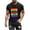 Black, variant on Men's Shirts Short Sleeve T Shirt Under $5 Fashionable and Comfortable Printed Short Sleeved T-shirt