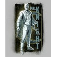 thumbnail image 2 of Men's Marvel: Moon Knight Sketch Portrait of Mr. Knight  Graphic Tee Silver 3X Large, 2 of 4