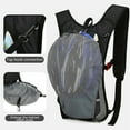 thumbnail image 6 of Hydration Backpack, Cycling Water Bag Backpack with 2L Water Bag, Waterproof Outdoor Sports Hiking Pack for Hiking, Running, Biking(Black), 6 of 7
