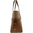 thumbnail image 3 of MICHAEL Michael Kors Mercer Leather Crossbody (One Size, Beige/Brown) 30T9LV6T4J, 3 of 3