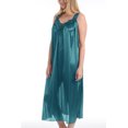 thumbnail image 2 of Ezi Nightgowns for Women - Soft & Breathable Satin Night Gowns for Adult Women - Medium to Plus Size Womens Sleep Shirts - Long Mid-Length Nightgown, 2 of 9