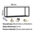 thumbnail image 3 of Hamster Cage,360° Viewing Transparent Hamster Habitats with Universal Wheels,Chew-Proof Dual Door Small Animal Habitat, Portable Hamster House for Rats, Guinea Pigs, 3 of 4