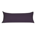 thumbnail image 2 of Unique Bargains Long Pillowcases Microfiber Body Pillow Covers Eggplant 20"x72", 2 of 8