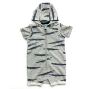 Bear Camp Baby Boys Alligator Romper and Tee, 2-Piece Set