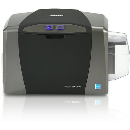 Output Hopper - Fargo DTC1250e Single Sided Dye Sublimation/Thermal Transfer Printer - Color - Desktop - Card Print - Auto Feed - 100 Card Input Hopper, 30 Card Output Hopper - 6 Second Mono - 16 Second Color - 300