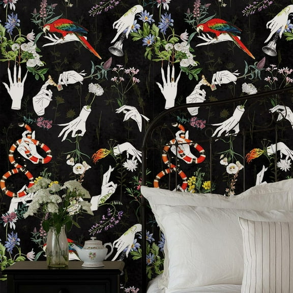 Romantic Gothic Hand Wallpaper