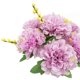 thumbnail image 4 of Centro de mesa de flores artificiales, mesa para el hogar, decoración floral, banquete de boda, tela de seda, flor falsa, púrpura Inevent HA6703-04B, 4 of 6