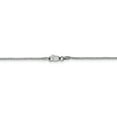 thumbnail image 4 of 14K White Gold 1.1mm Box Chain 24 Inch, 4 of 4
