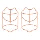 thumbnail image 4 of EeaseMX 3 soportes para esponjas de maquillaje con diseño de orejas de gato, rejillas huecas para secar esponjas de maquillaje., 4 of 8