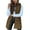 Brown, variant on Fall Winter Women Sleeveless Long Vest Hooded Puffer Zipper Outwear Vest