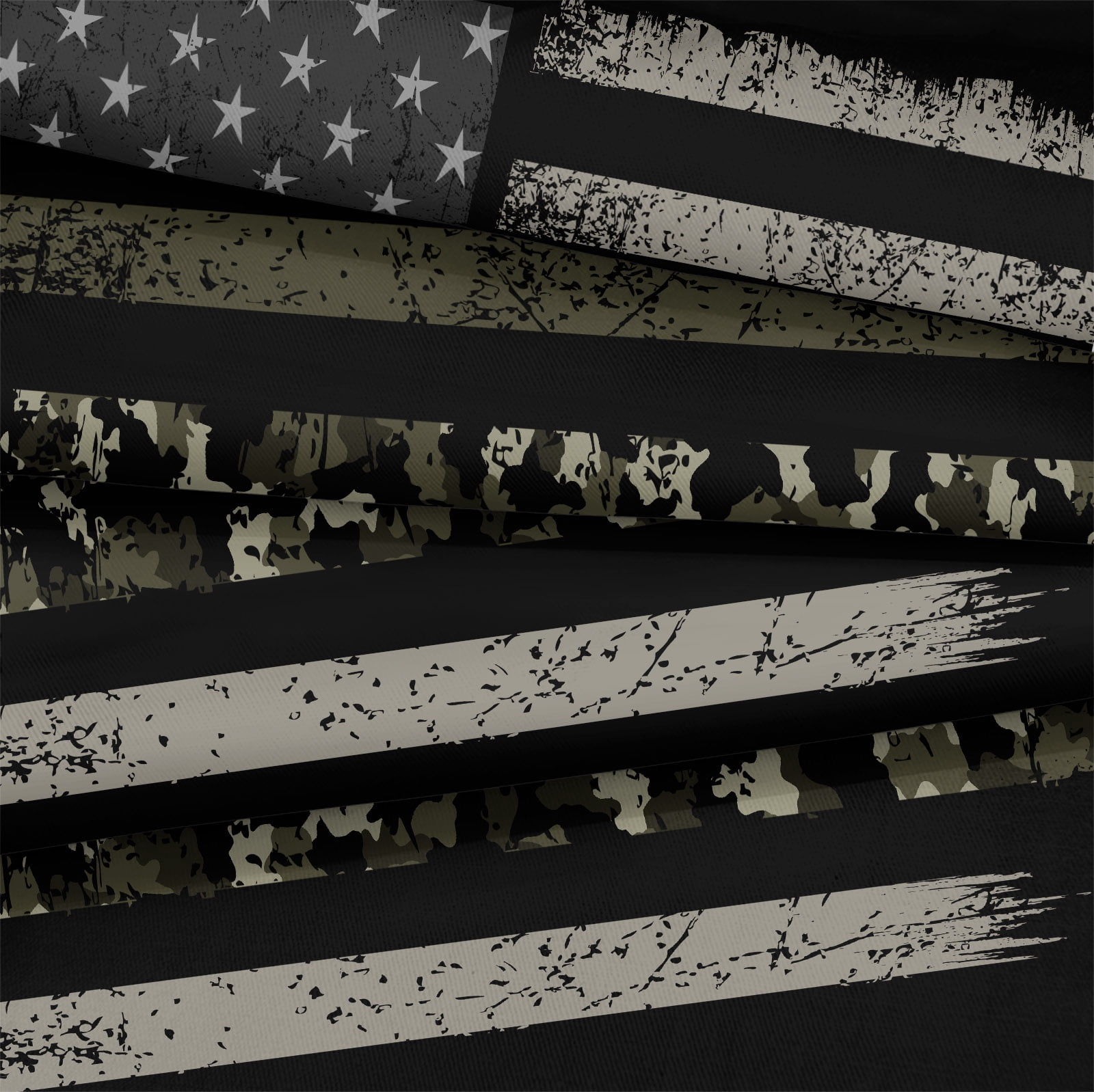 MOVE OVER Camo Bedding American Flag Comforter Set Queen Military Camo Flag Pattern Soft Microfiber Filling Quilt