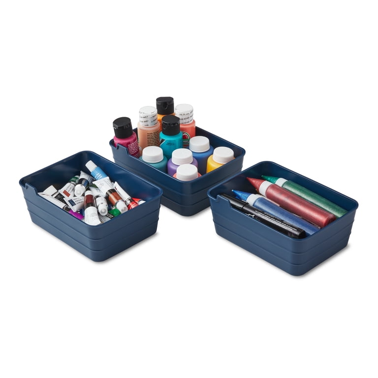 Mainstays Flexible Drawer Storage Organizers, Set of 3 photo 5