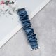thumbnail image 3 of Correa elástica tipo coletero para Apple Watch de 44 mm, 40 mm, 42 mm, 41 mm, 38 mm, 45 mm y 49 mm, pulsera Ultra Loop para mujer, iWatch 9, 8, 7, 6, 5, 4 SE, 3 of 5