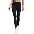 thumbnail image 3 of Womens Yoga Pants, Elastic Waist Solid Full Length Casual Pants, Relaxed Fit, Comfort Stretch Trousers, Yoga & Fitness Wear | VerBelle,Black XL, 3 of 8
