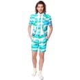 thumbnail image 2 of OppoSuits Mens Flaminguy - Summer Formal Tuxedo, Blue, 48 Regular / 48W x L, 2 of 3