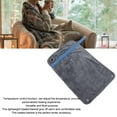 thumbnail image 3 of Electric Heating Throw, Lightweight Polyester Fiber USB Heated Blanket  For Indoor, 3 of 6