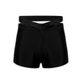 thumbnail image 6 of Sinleey Girls 2 Piece Gymnastics Outfits Sports Crop Top with Shorts Activewear Set Summer Sports Black 10, 6 of 7