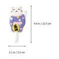thumbnail image 2 of 2pcs gato forma gancho gancho chic colgante gancho soldies organizador pegajoso colgador de pared, 2 of 5