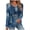 Dark Blue, variant on Womens Long Sleeve Shirts Tops Long Sleeved V Neck Floral And Plant Printed Casual Fashion T Shirt Top Shirts Blouses for Women Dressy Casual
