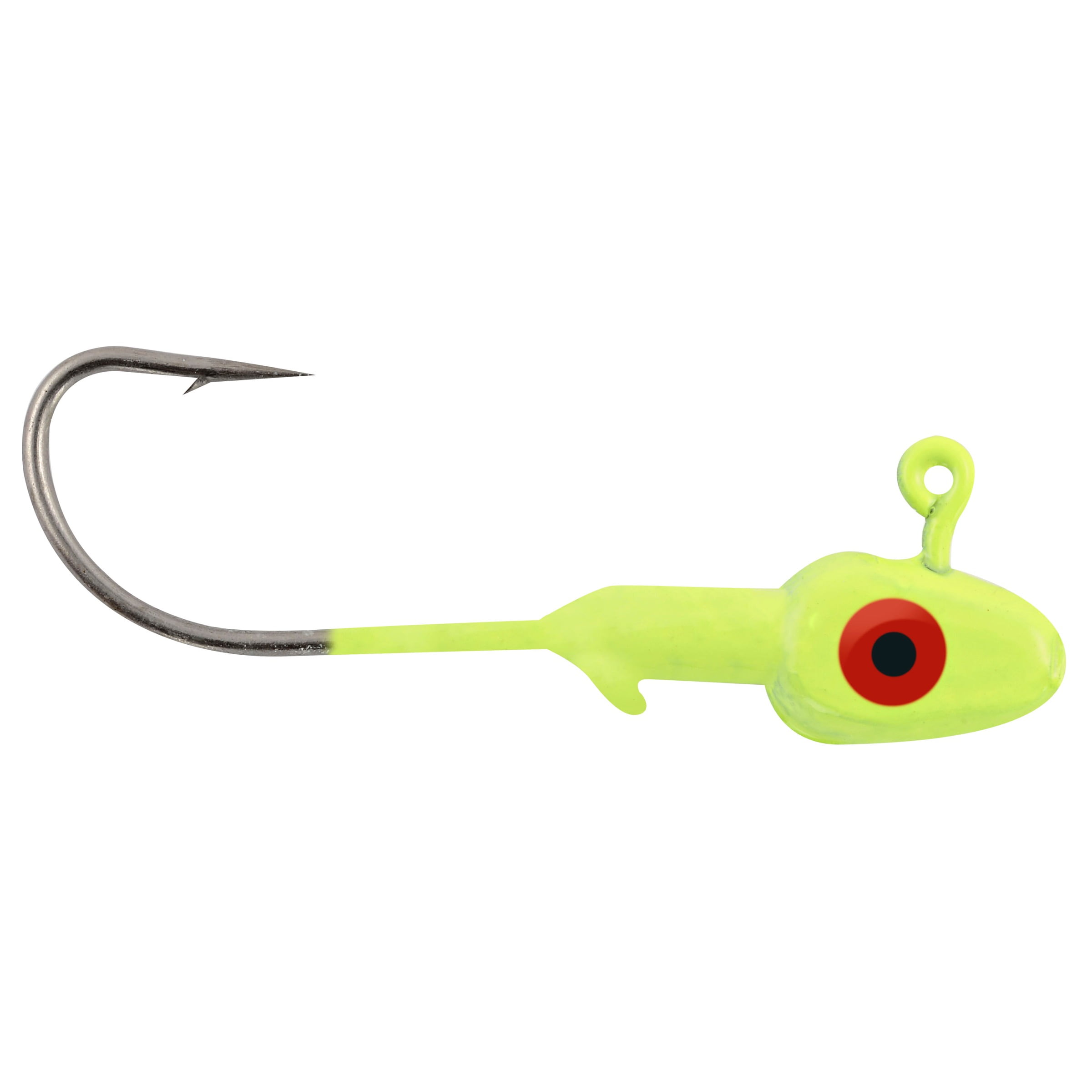 BANANA JIG with a WIRE TRAILER HOOK 4-1/4oz Fl YELLOW CHARTREUSE 