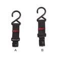 thumbnail image 4 of Advancent Paquete de 5 ganchos de almacenamiento para colgar al aire libre, portátil, extraíble, en forma de S, organizador de bolsillo, carpas L, 4 of 6