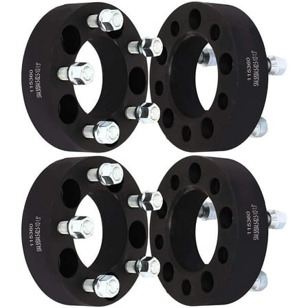 SCITOO 4Pcs 1.5 inch 5x4.5 to 5x4.5 5 Lug Wheel spacers 5x114.3 Bore 82.5mm Compatible with for Cherokee wheel spacers 1984-2001 for liberty wheel spacers 2006-2012